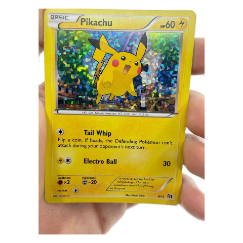 Pokemon Pikachu — McDonald's Collection 6/12 — Pokemon Kaarten