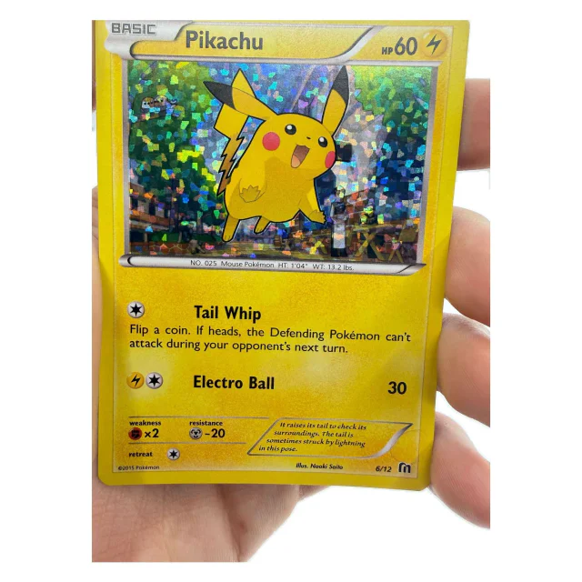 Pokemon Pikachu — McDonald's Collection 6/12 — Pokemon Kaarten