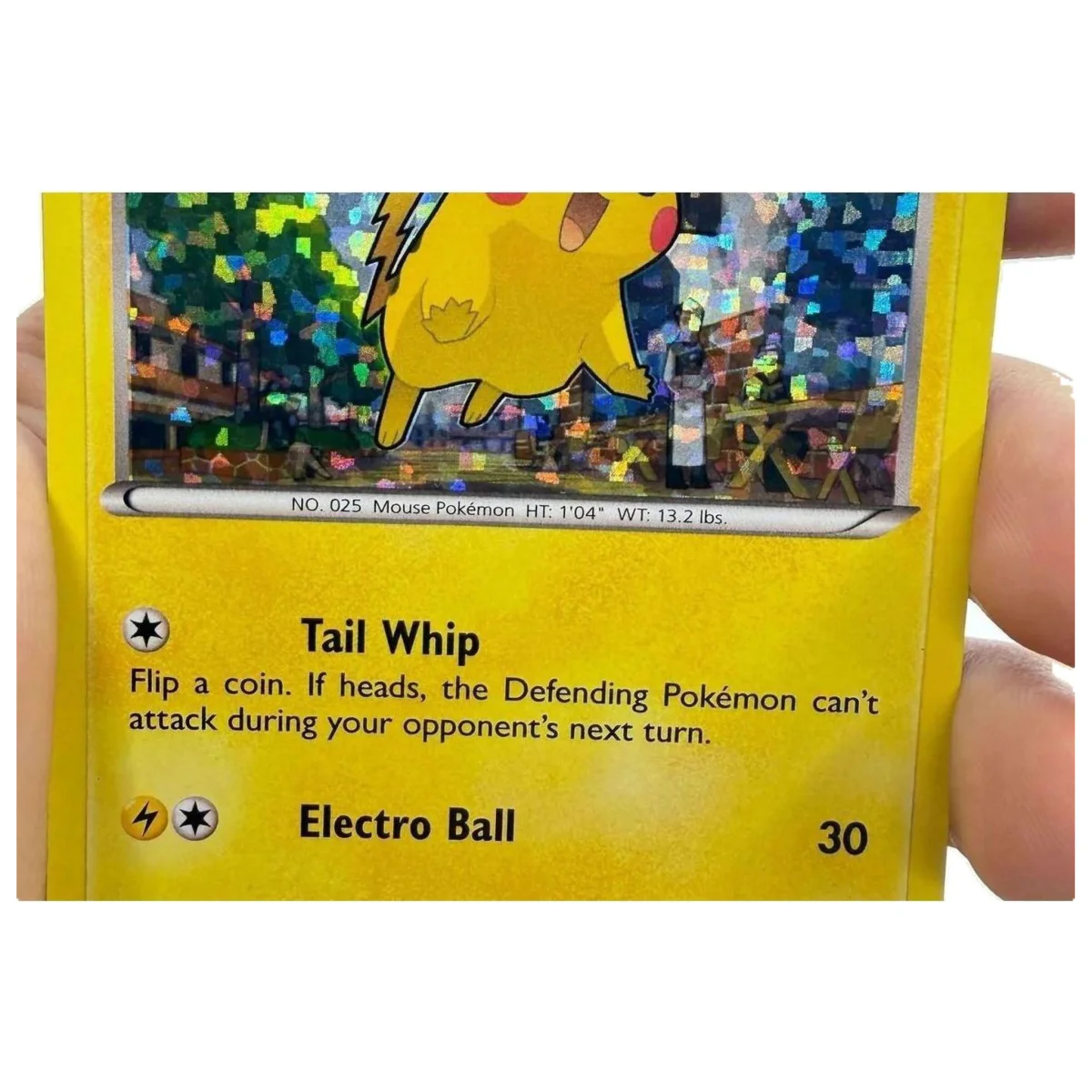 Pokemon Pikachu — McDonald's Collection 6/12 Pokemon Kaarten Label — Losse kaart