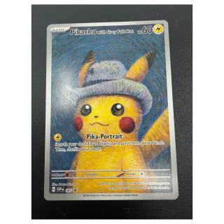 Pokemon Pikachu with Grey Felt Hat — Van Gogh (SVP 085)