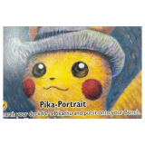 Pokemon Pikachu with Grey Felt Hat — Van Gogh (SVP 085) Pokemon Kaarten Binnenkant — Losse kaart