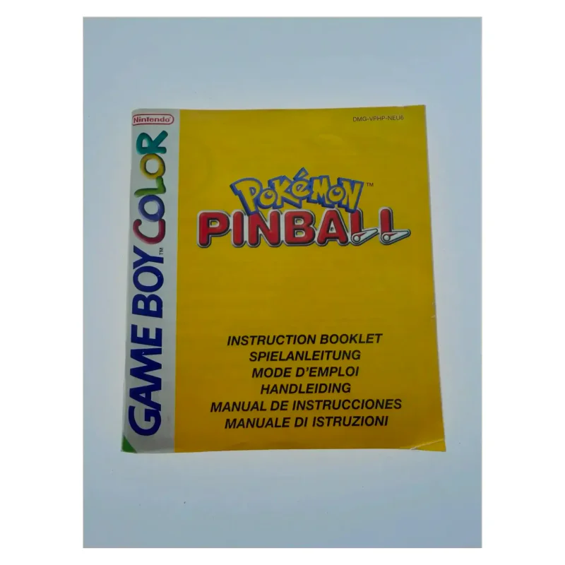 Pokemon Pinball — originele handleiding (Game Boy / Color) Met handleiding — Goed — origineel kopen bij Gameshop Enter