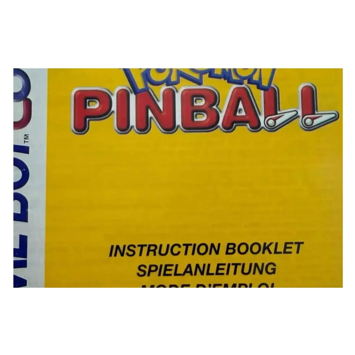 Pokemon Pinball — oryginalna instrukcja (Game Boy / Color) — zdjęcie szczegółowe 2