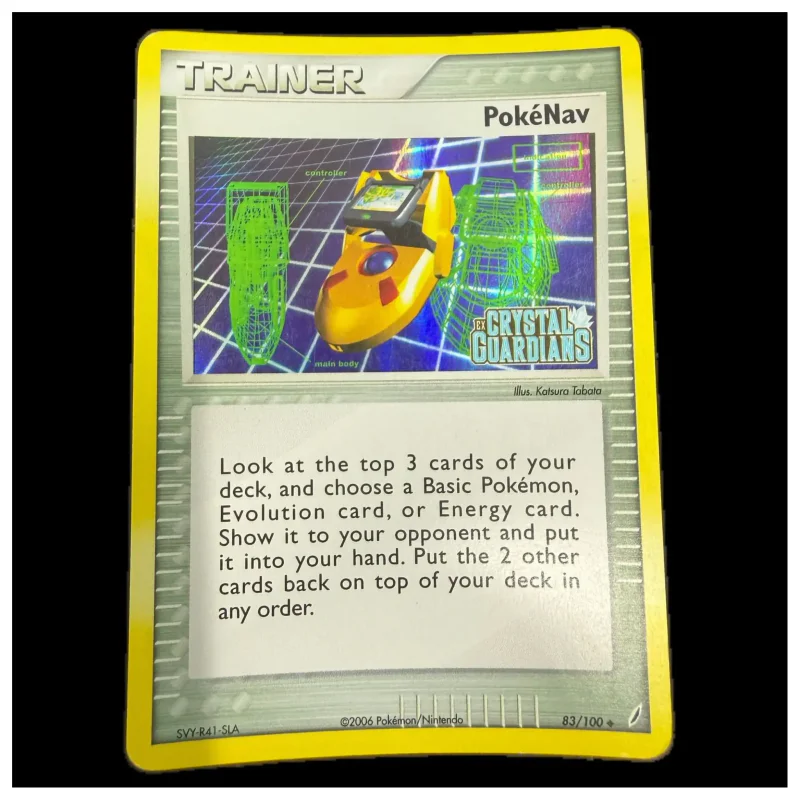 Pokemon PokéNav Reverse Holo (Stamped) — EX Crystal Guardians 83/100 (Pokemon Kaarten) Losse kaart — origineel kopen bij Gameshop Enter
