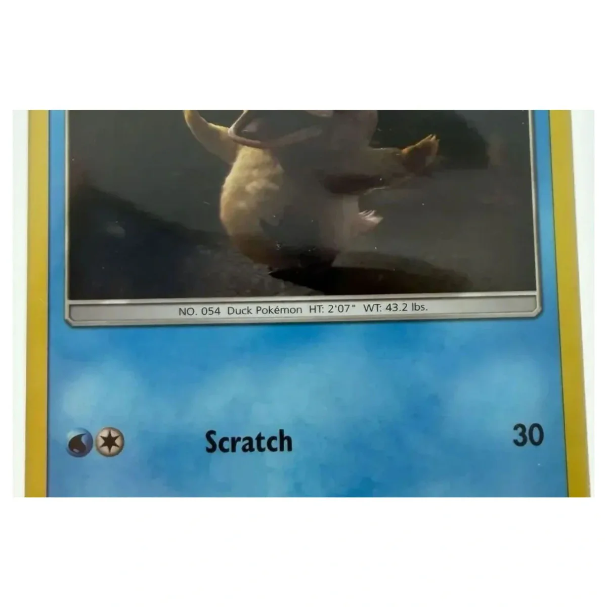Pokemon Psyduck — SM199 (Detective Pikachu) (Pokemon Kaarten) — Detailfoto 2