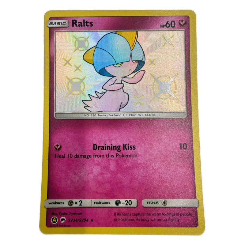 Pokemon Ralts — Hidden Fates Shiny Vault SV34/SV94 (Pokemon Kaarten) Losse kaart — origineel kopen bij Gameshop Enter