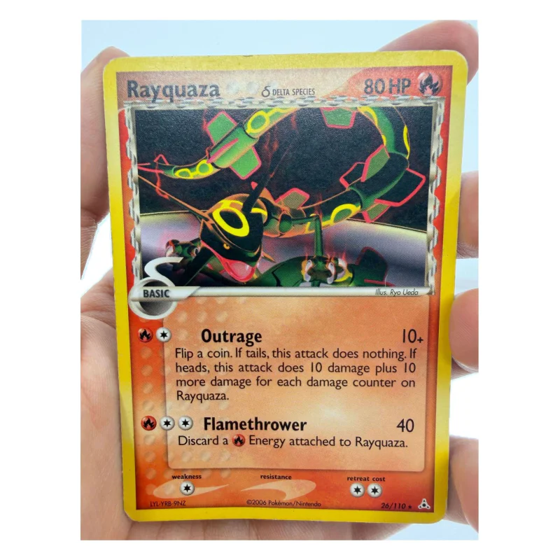 Pokemon Rayquaza δ Delta Species — EX Holon Phantoms 26/110 (Pokemon Kaarten) Losse kaart — Near Mint — origineel kopen bij Gameshop Enter