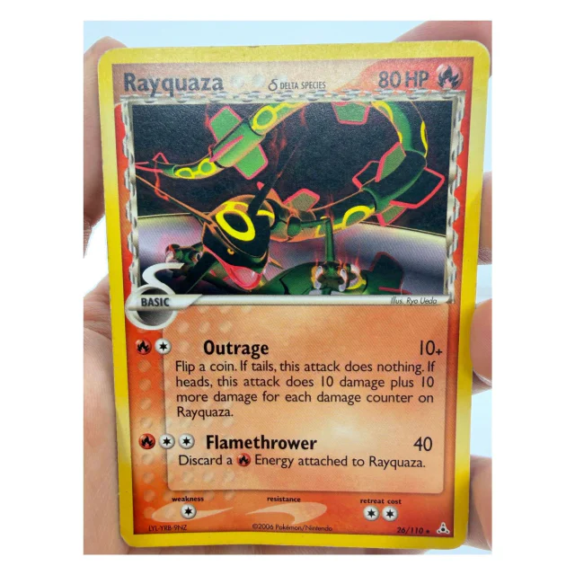 Pokemon Rayquaza δ Delta Species — EX Holon Phantoms 26/110 — Pokemon Kaarten