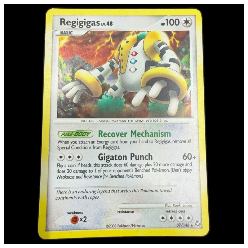 Pokemon Regigigas Holo — Legends Awakened 37/146 (Pokemon Kaarten) Losse kaart — origineel kopen bij Gameshop Enter