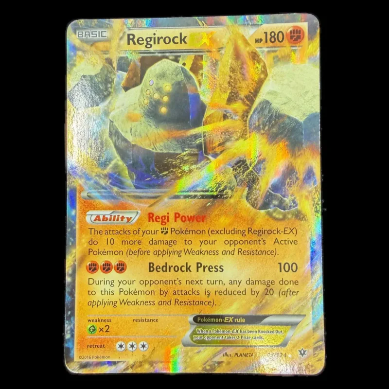 Pokemon Regirock EX — Fates Collide 43/124 (Pokemon Kaarten) Losse kaart — origineel kopen bij Gameshop Enter