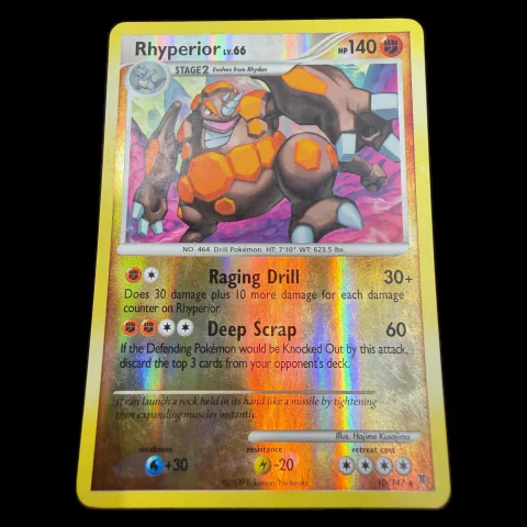 Pokemon Rhyperior Reverse Holo — Supreme Victors 10/147 — Pokémon-Karten