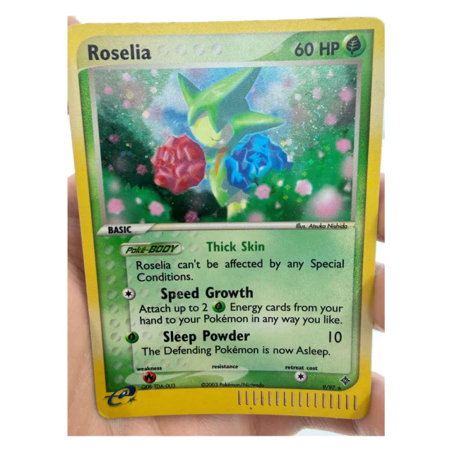 Pokemon Roselia — EX Dragon 9/97 — Pokemon Kaarten