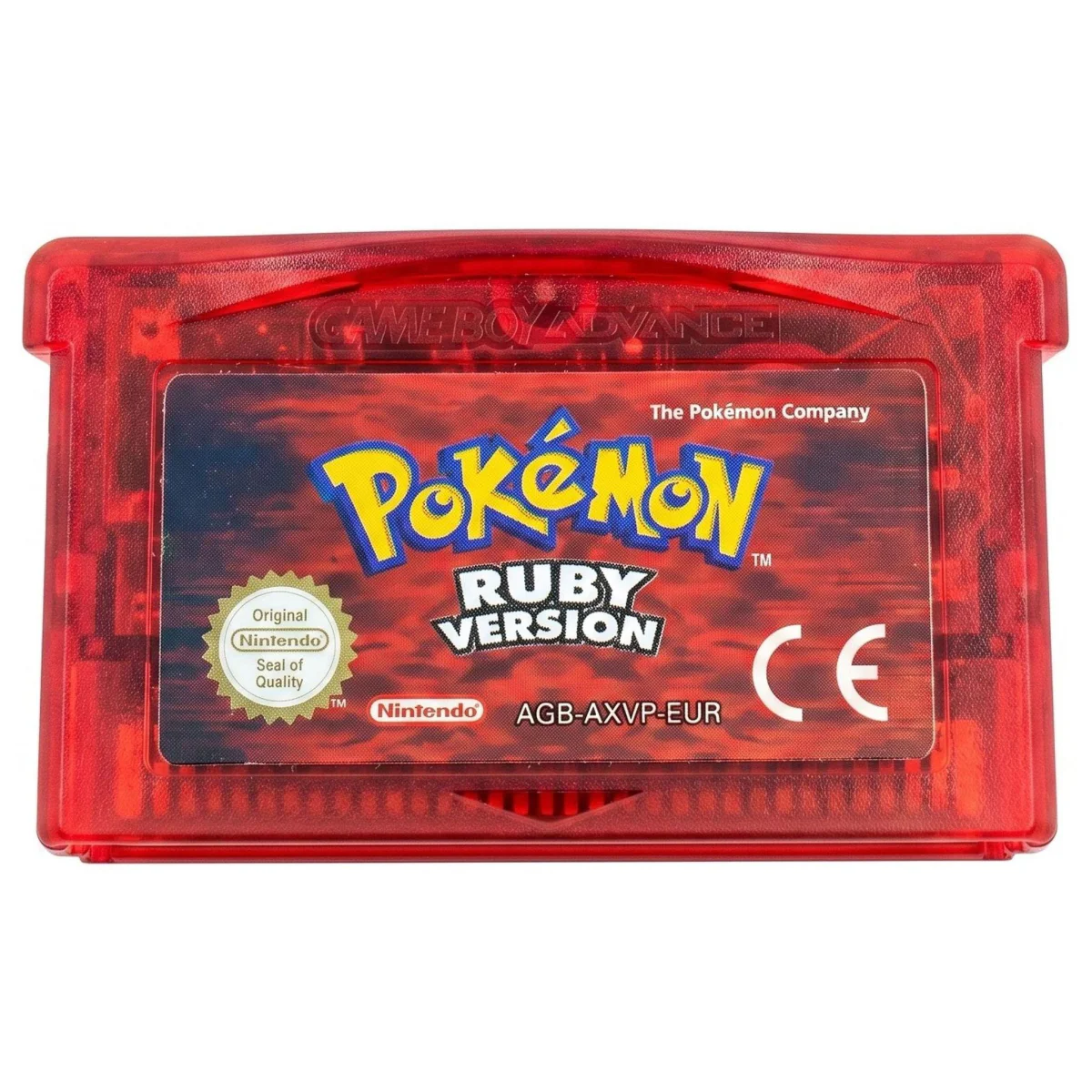 Pokemon Ruby Game Boy Advance Voorkant — Losse cartridge