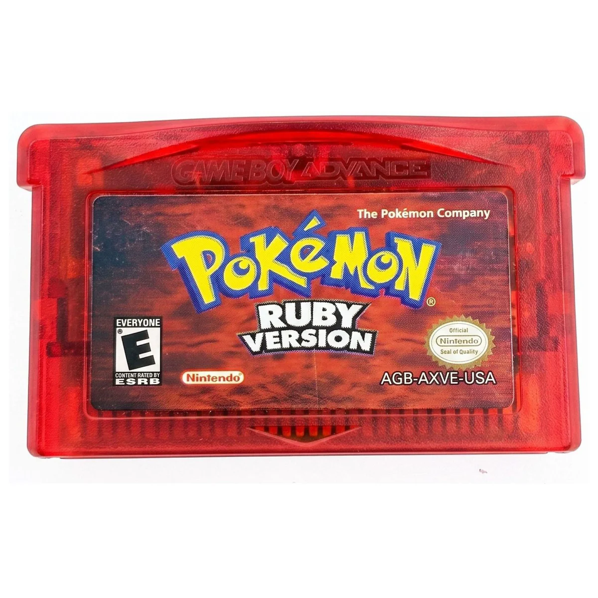 Pokemon Ruby Game Boy Advance Voorkant — Losse cartridge
