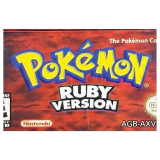 Pokemon Ruby Game Boy Advance Label — Losse cartridge