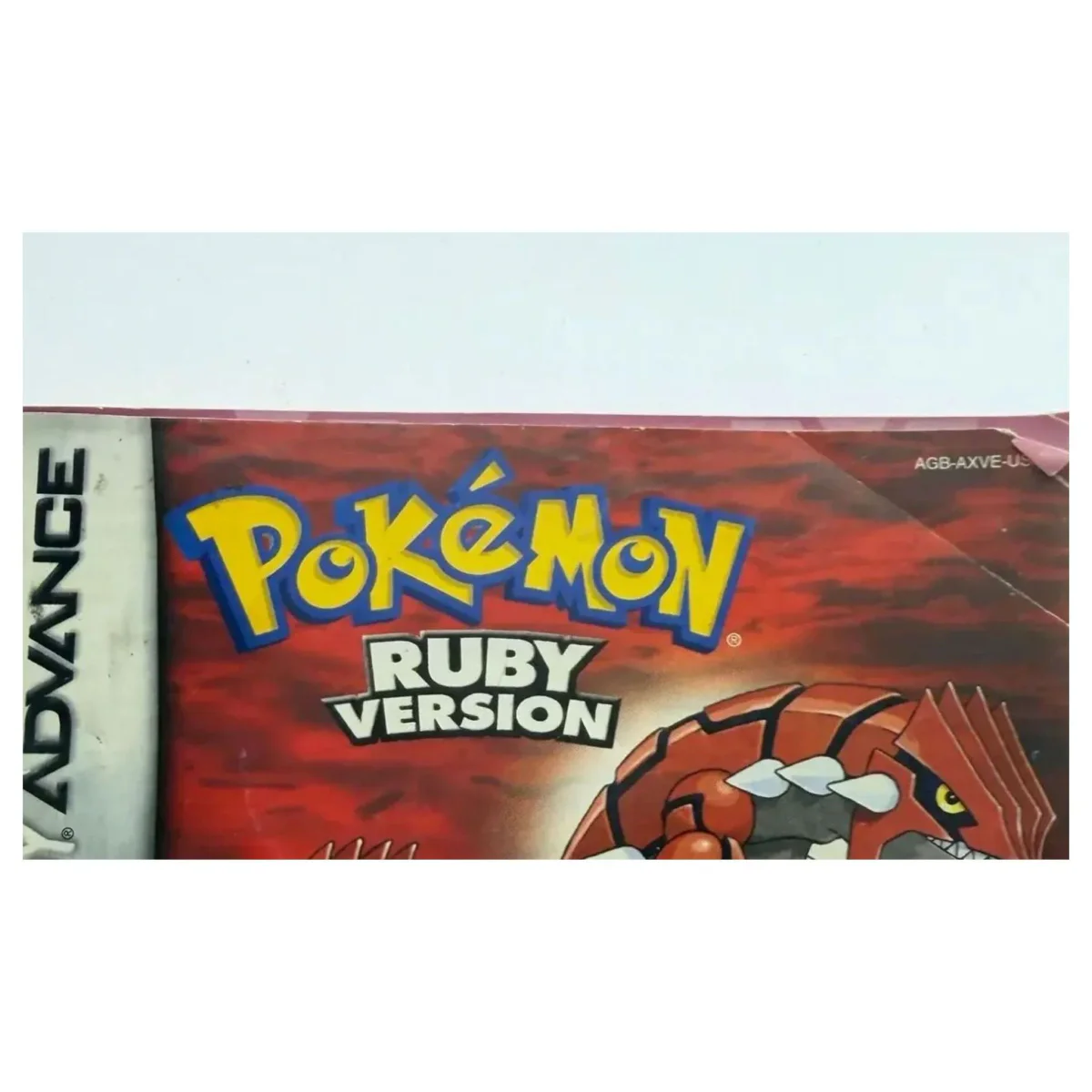 Pokemon Ruby — originele handleiding Game Boy Advance Detail — Met handleiding