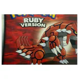 Pokemon Ruby — originele handleiding Game Boy Advance Label — Met handleiding