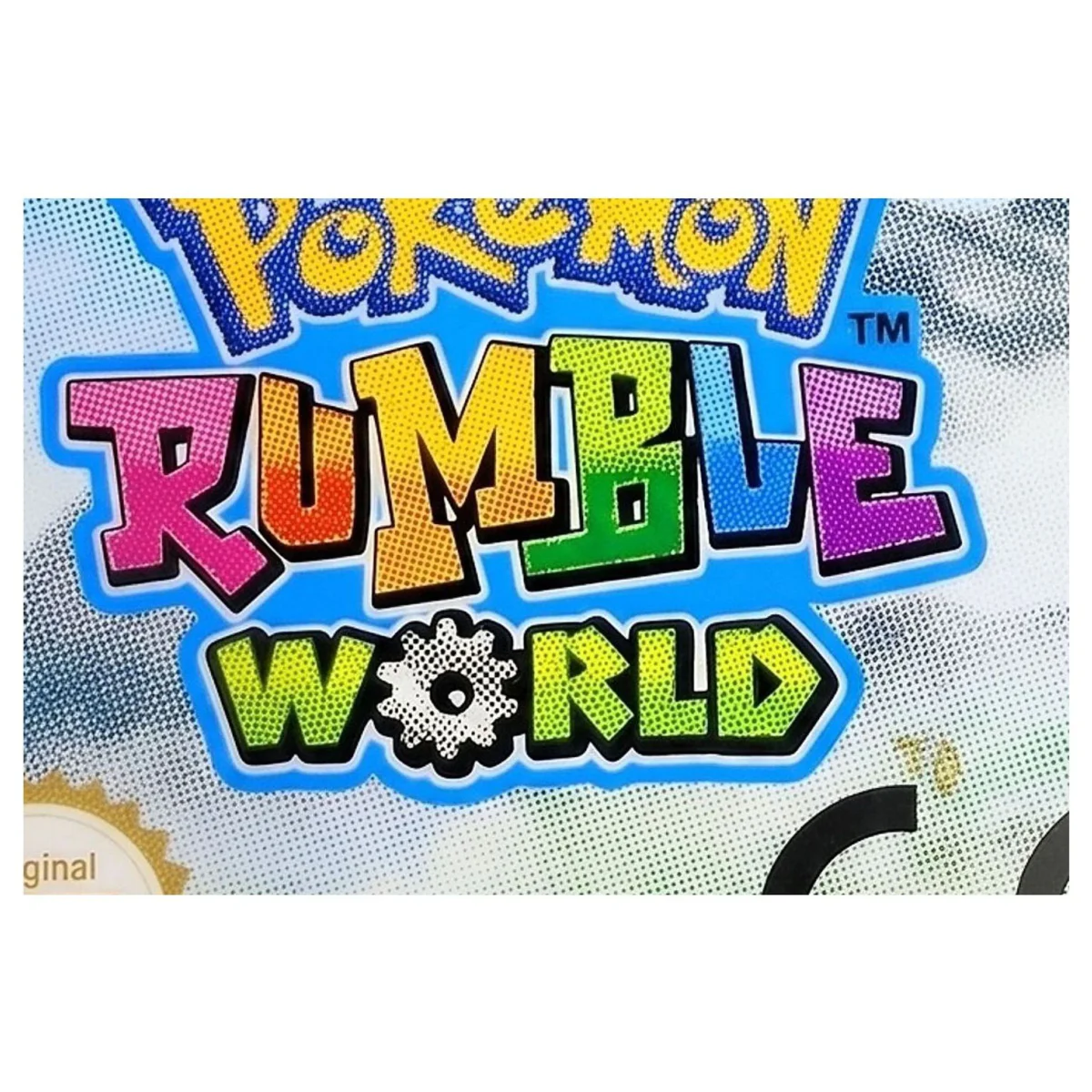 Pokemon Rumble World Nintendo 3DS Label — Losse cartridge