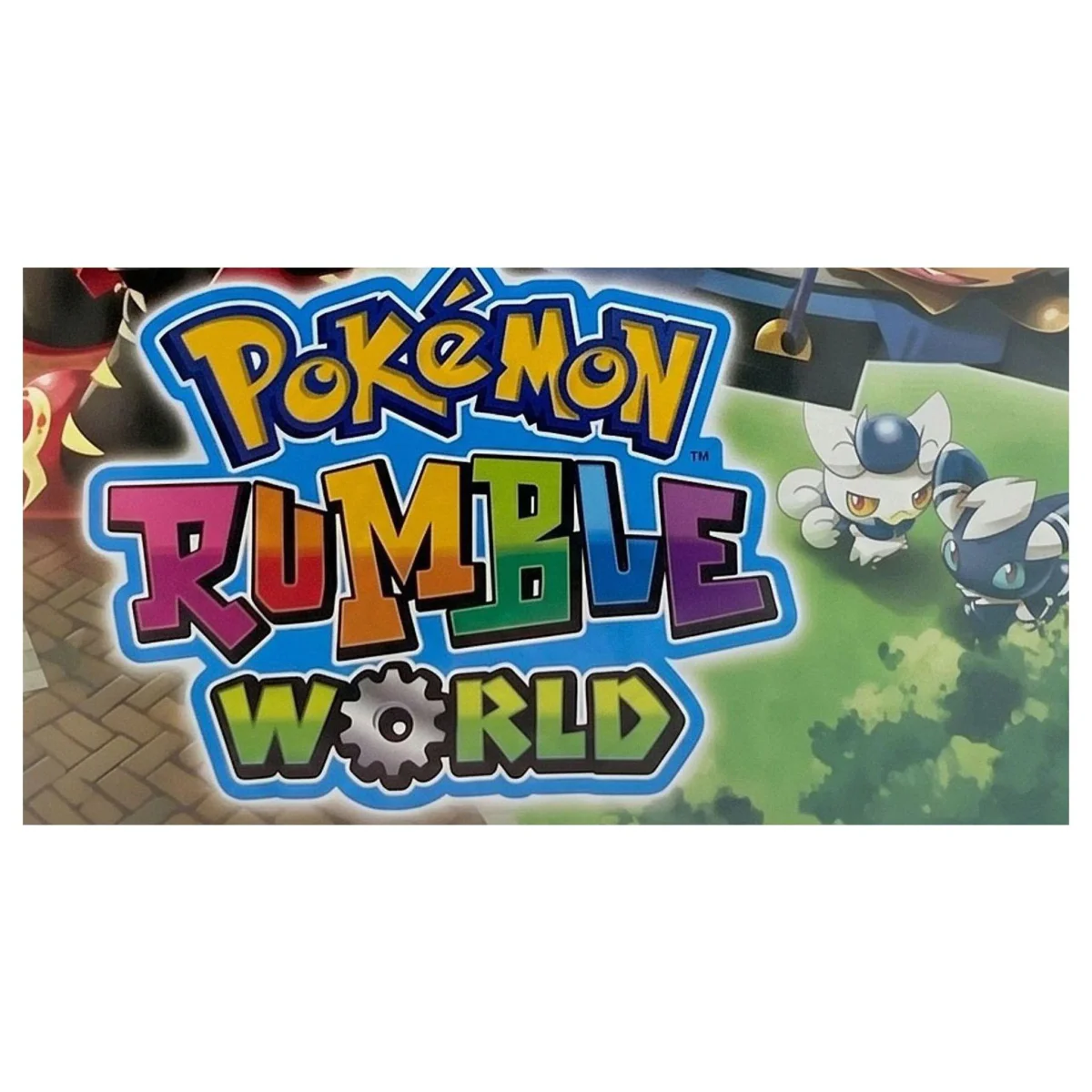 Pokemon Rumble World Nintendo 3DS Binnenkant — Game in doos