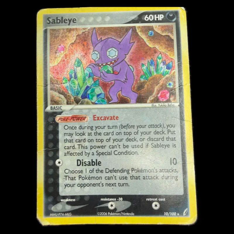 Pokemon Sableye Holo — EX Crystal Guardians 10/100 (Pokemon Kaarten) Losse kaart — origineel kopen bij Gameshop Enter