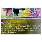 Pokemon Salamence Holo — Plasma Blast 64/101 Pokemon Kaarten Label — Losse kaart