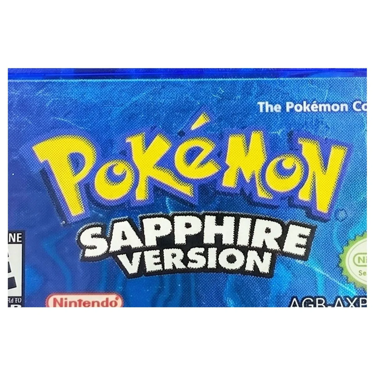 Pokemon Sapphire Game Boy Advance Label — Losse cartridge