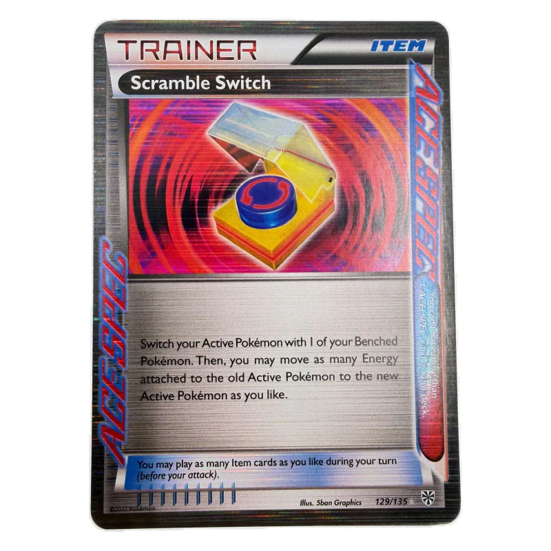 Pokemon Scramble Switch (Ace Spec) — Plasma Storm 129/135 (Pokemon Kaarten) Losse kaart — origineel kopen bij Gameshop Enter