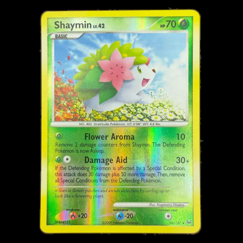Pokemon Shaymin Reverse Holo — Platinum 14/127 — Pokémon-Karten