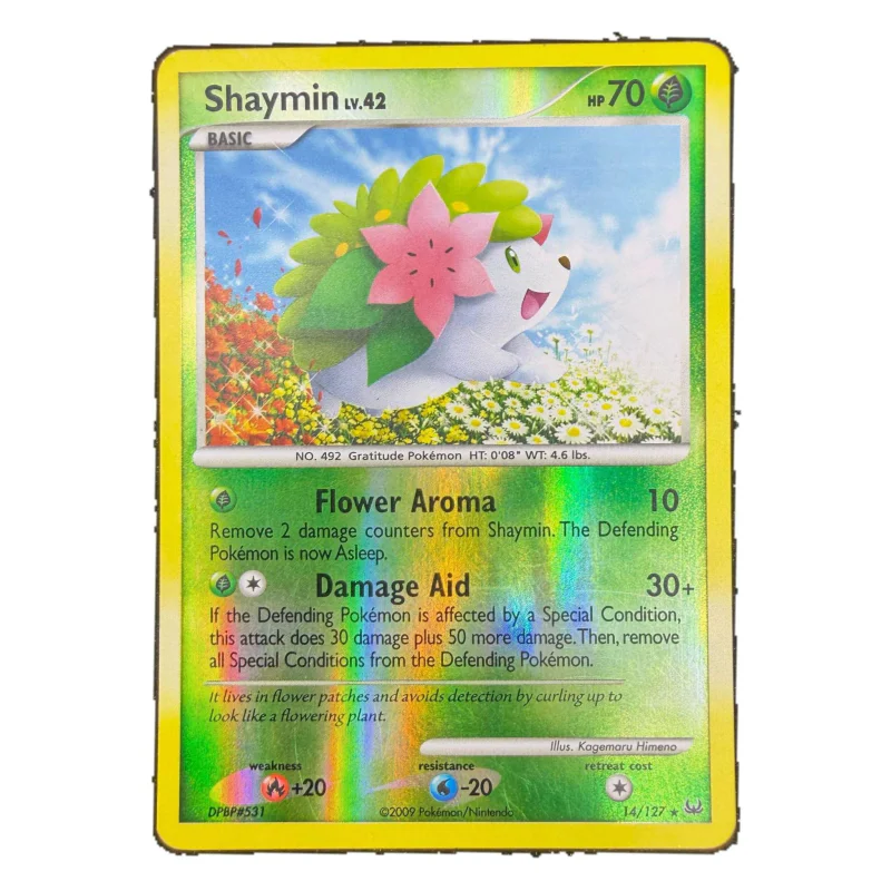 Pokemon Shaymin Reverse Holo — Platinum 14/127 (Pokemon Kaarten) Losse kaart — origineel kopen bij Gameshop Enter
