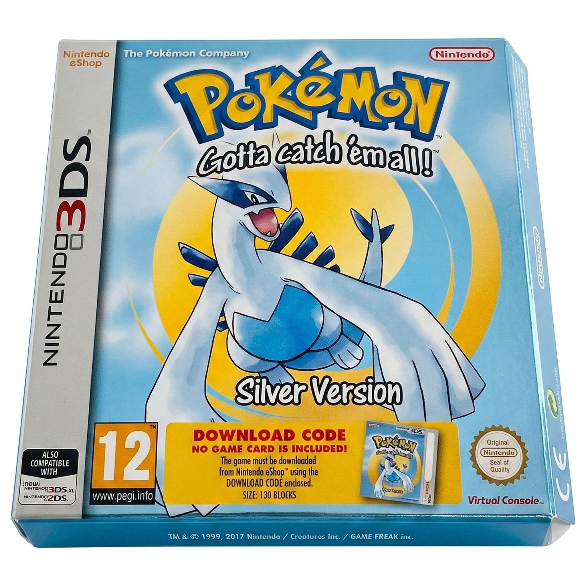 Pokemon Silver Version (3DS eShop doos) (Nintendo 3DS) — Game in doos, Goed staat — origineel tweedehands kopen bij Gameshop Enter