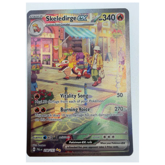 Pokemon Skeledirge ex — Paldea Evolved 258/193 — Pokemon Kaarten