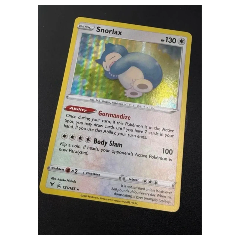 Pokemon Snorlax Holo — Vivid Voltage 131/185 (Pokemon Kaarten) Losse kaart — Goede staat — origineel kopen bij Gameshop Enter