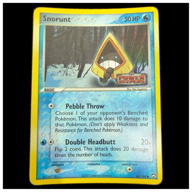 Pokemon Snorunt Reverse Holo (Stamped) — EX Power Keepers 64/108 (Pokemon Kaarten) Losse kaart — origineel kopen bij Gameshop Enter