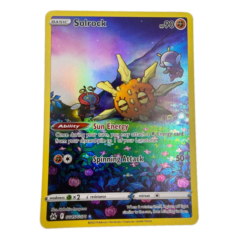 Pokemon Solrock — Crown Zenith Galarian Gallery GG15/GG70 (Pokemon Kaarten) Losse kaart — origineel kopen bij Gameshop Enter