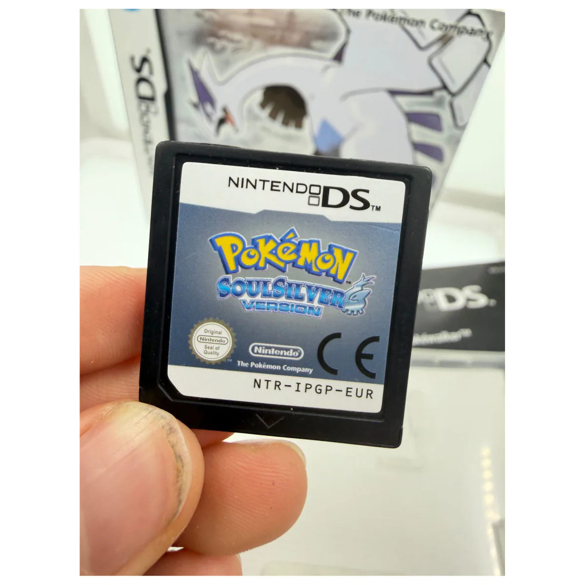 Pokemon SoulSilver — Big Box zonder Pokéwalker (Nintendo DS) — Hra v originální krabici s návodem