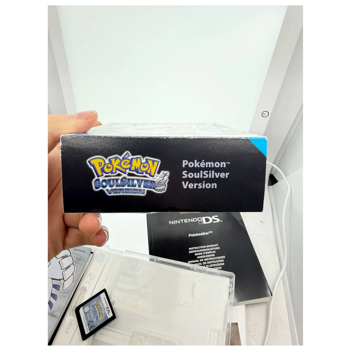 Pokemon SoulSilver — Big Box zonder Pokéwalker (Nintendo DS) — detailní fotografie 3