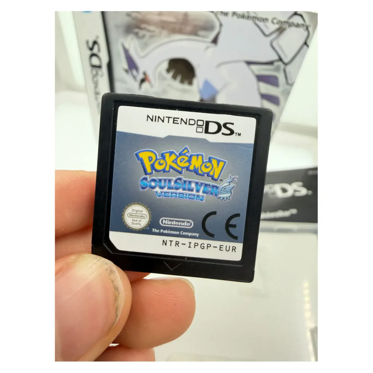 Pokemon SoulSilver — Big Box zonder Pokéwalker (Nintendo DS) — detailní fotografie 4