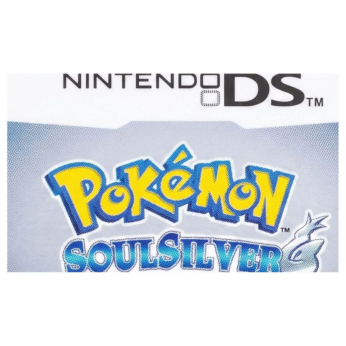 Pokemon SoulSilver Nintendo DS Detail — Losse cartridge