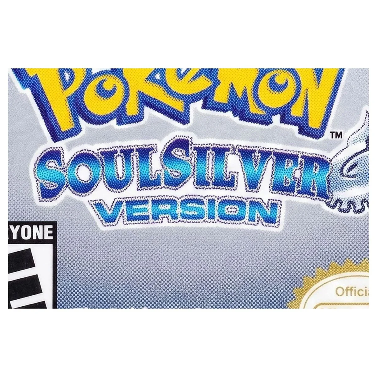 Pokemon SoulSilver Nintendo DS Label — Losse cartridge