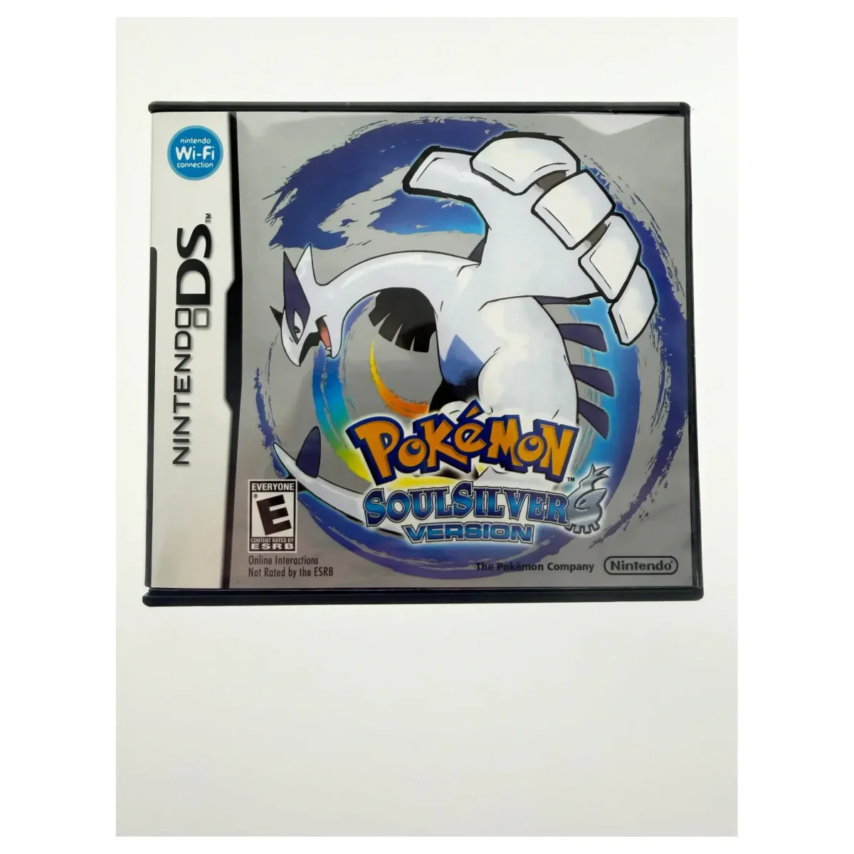 Pokemon SoulSilver (Not For Resale, USA) Nintendo DS Voorkant — Game in doos