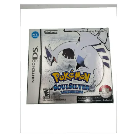 Pokemon SoulSilver + Pokewalker (USA) (Nintendo DS) — Game in doos met handleiding, Goede staat — origineel tweedehands kopen bij Gameshop Enter