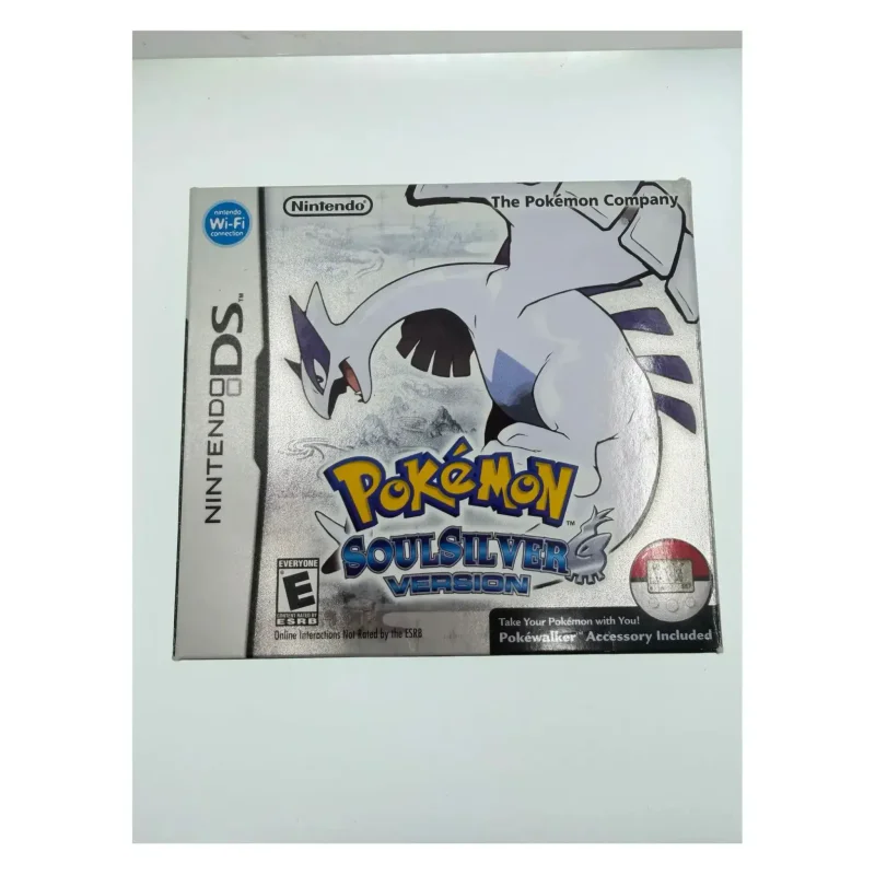 Pokemon SoulSilver + Pokewalker (USA) (Nintendo DS) Game in doos met handleiding — Goed — origineel kopen bij Gameshop Enter