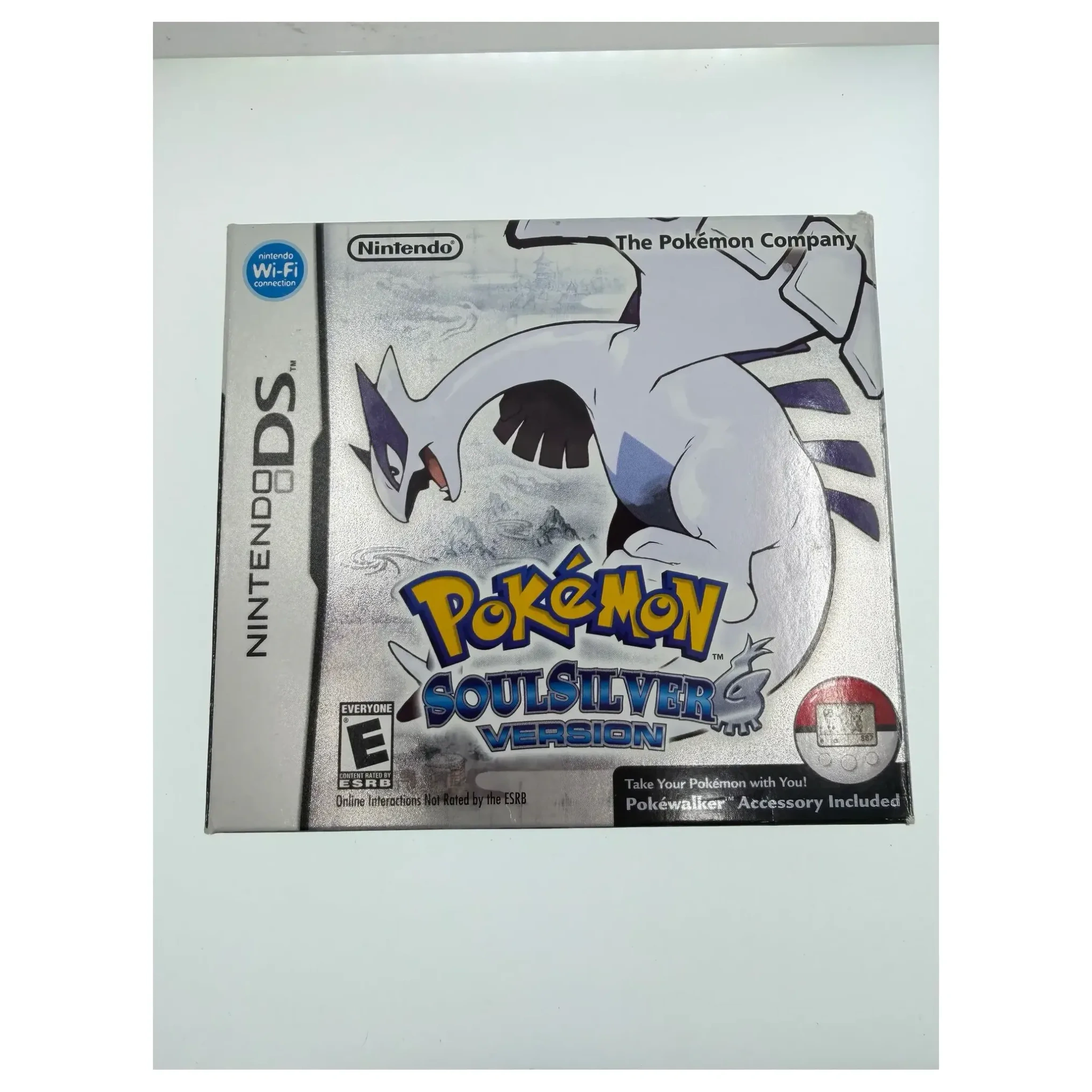 Pokemon SoulSilver + Pokewalker (USA) (Nintendo DS) Game in doos met handleiding — Goed staat — origineel kopen bij Gameshop Enter
