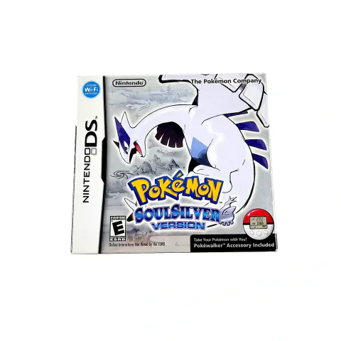 Pokemon SoulSilver + Pokewalker (USA) — Nintendo DS