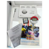 Pokemon SoulSilver + Pokewalker (USA) Nintendo DS Achterkant — Game in doos met handleiding