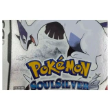 Pokemon SoulSilver + Pokewalker (USA) Nintendo DS Label — Game in doos met handleiding