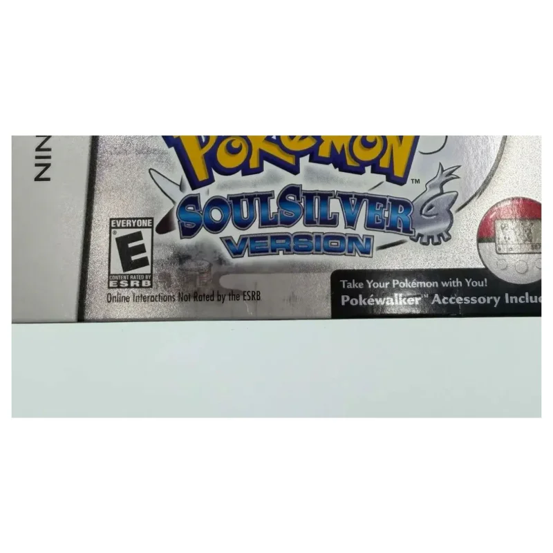 Pokemon SoulSilver + Pokewalker (USA) (Nintendo DS) — detalės nuotrauka 3