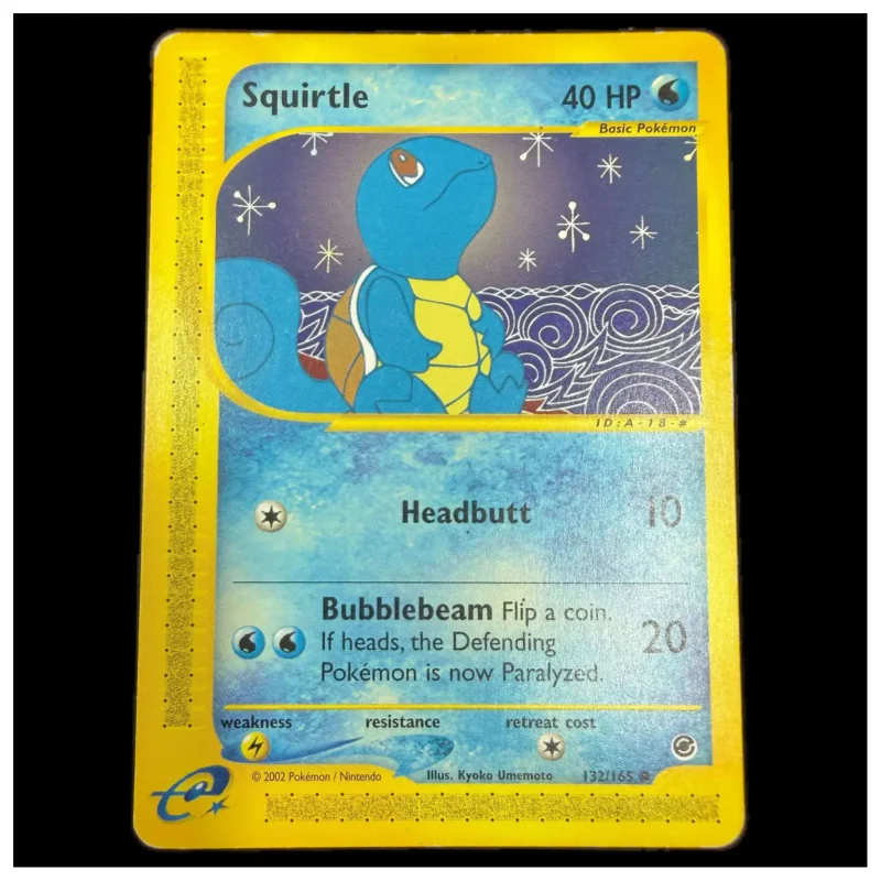Pokemon Squirtle — Expedition Base Set 132/165 (Pokemon Kaarten) Losse kaart — origineel kopen bij Gameshop Enter