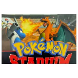 Pokemon Stadium — originele handleiding Nintendo 64 Label — Met handleiding