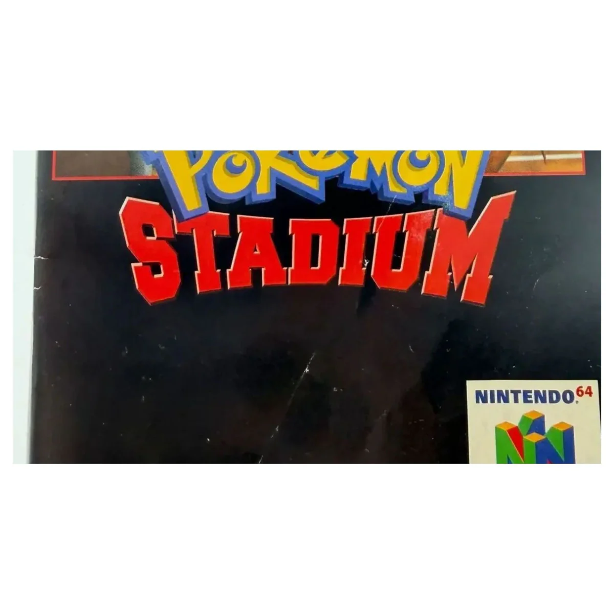 Pokemon Stadium — originele handleiding Nintendo 64 Binnenkant — Met handleiding